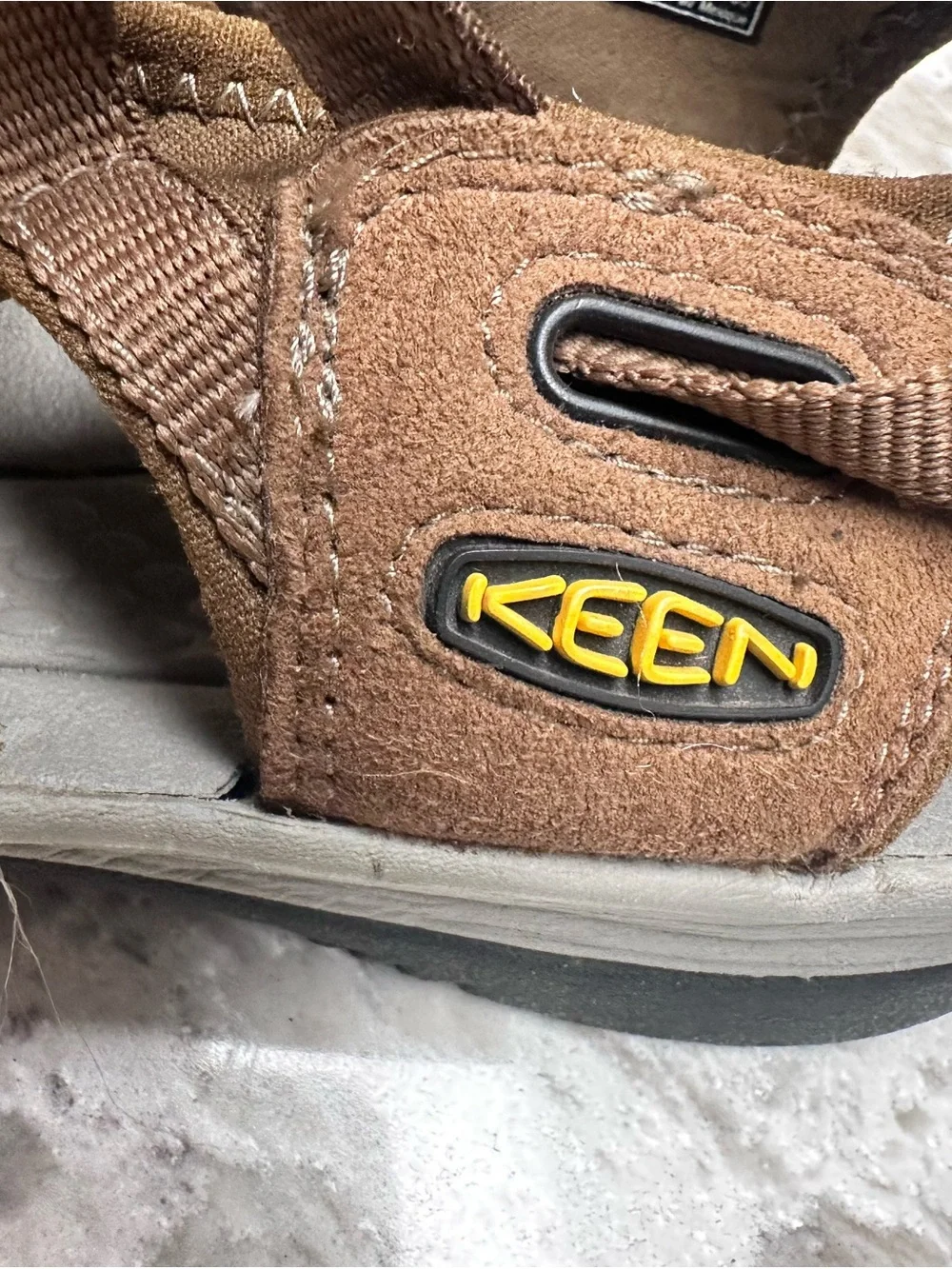 Keen rugged brown